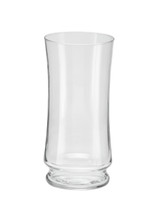 9.5in Tall Grace Clear Glass Vase