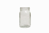 5.5in Tall Vintage Mason Jardin Glass Jar
