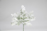 15in Snowed Cedar Bush x5 - White