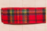 #40 Nutcracker Plaid Xmas Ribbon - Wired Edge (20yd)