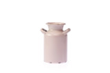 8in Tall Milk Jug with Side Handles - Distressed Metal