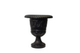 22in Wide Recycled Plastic Grecian Pedestal Urn Planter
