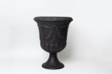 20in Wide Recycled Plastic Grecian Swag Pedestal Urn Planter