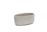 10.5in Long Newcastle Oval Cement Pot