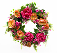 Jacobson Inspirations: Summer Peony Wreath