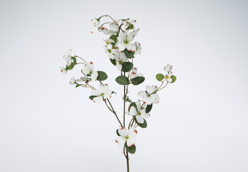 32in Dogwood Spray - White