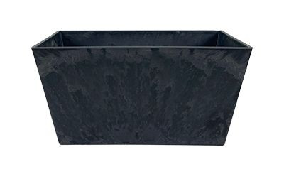 7.75in Long Rectangular Recycled Plastic Window Box - Slate