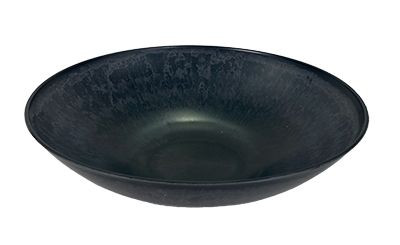 3.75"H Recycled Plastic Low Bowl - Slate