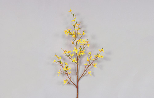 39in Forsythia Spray x7 - Yellow