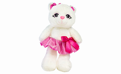 11in Tall Ballerina Bear Plush