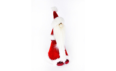 12.5in Santa Figure - Red White