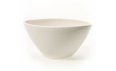 11in Long Napa Ceramic Planter - Shiny White