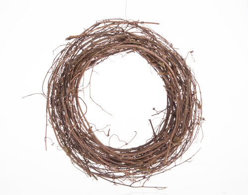 14in Dried Grapevine Wreath