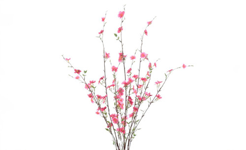 36in Cherry Blossom Branch x12 - Pink
