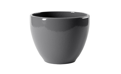 4.75in Wide Memphis Ceramic Pot - Granite