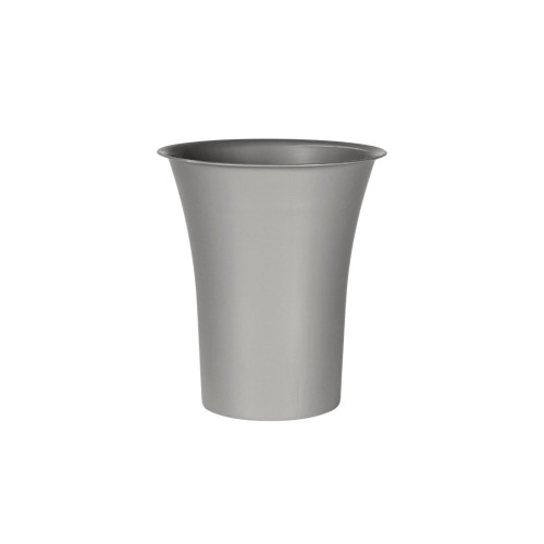 10in Tall Floral Storage Refrigerator Bucket - Grey