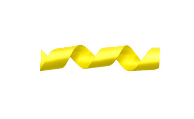 #3 Premium Double Face Satin Ribbon (50yd) - Lemon