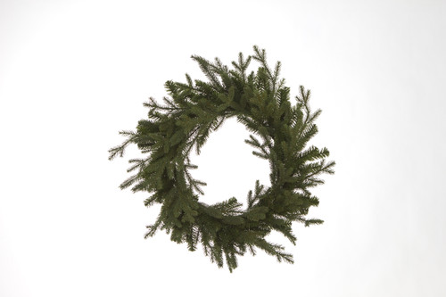 24in PE Mixed Pine Wreath, 364 Tips
