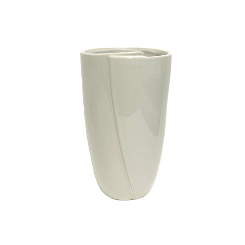 9in Tall Flared Harper Ceramic Vase