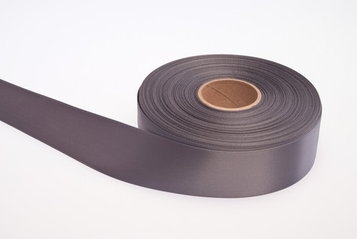 #9 Premium Double Face Satin Ribbon - Pewter (50yd)