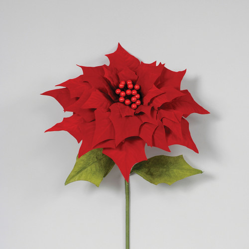 29in Maple Leaf Spray x3  Gold