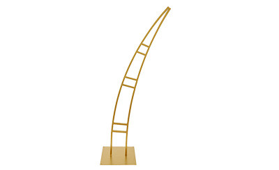 93.5in Tall Arpeggio Metal Display Arch