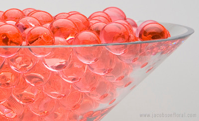 0.5oz Deco Beads Water Pearls - Pink