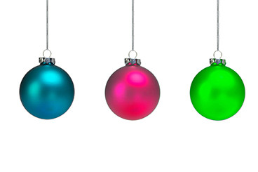 75mm Satin Ball Ornament - Vibe Assorted (Set of 6)