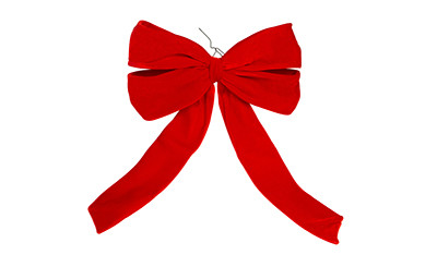 47.25in Extra Large Red Velvet Display Bow
