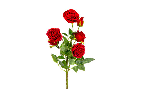 27in Spray Rose - Red