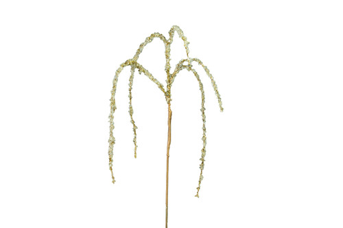 37in Hanging Crystal Vine x5 - Gold