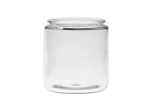9.5in Tall Clear Glass Candy Jar Vase with Lid