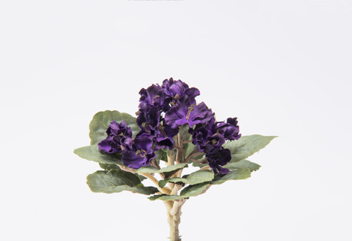 8in Violet Bush - Purple