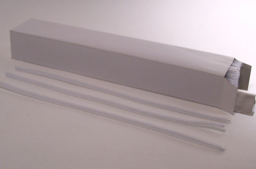 12in Pipe Cleaners Chenille Stems - White