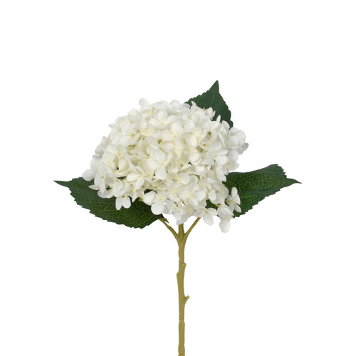 21in Hydrangea Spray - Cream - NATURAL