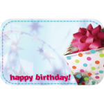 50pk Enclosure Cards - Happy Birthday