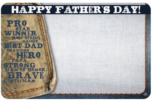 50pk Enclosure Cards - Fathers Day