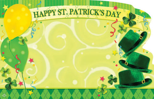 50pk Enclosure Cards - St. Patrick's Day