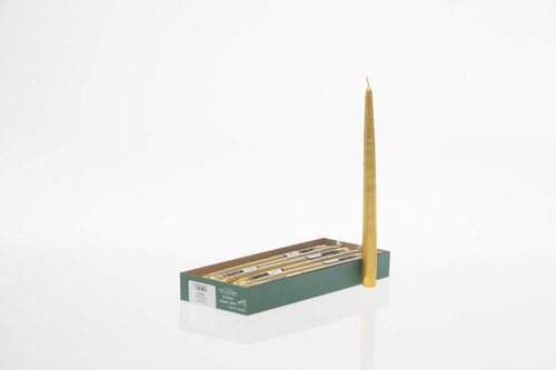 12in Taper Candles - Gold (12pk)