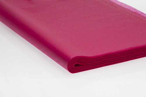 18x24in Waxed Tissue Sheets - Raspberry