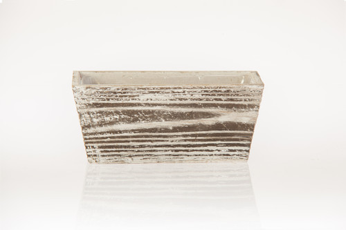 8.5in Long Rectangular Wood Planter Box - Rockport