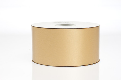 #40 Florasatin Plastic Ribbon (100yd) - Gold