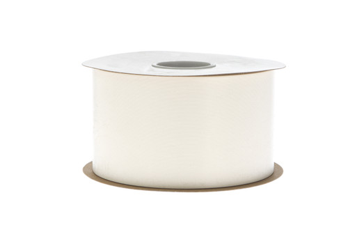 #40 Florasatin Plastic Ribbon (100yd) - Ivory