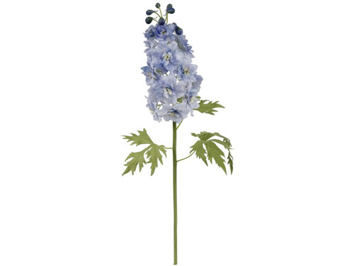 28in Short Stem Delphinium - Soft Blue