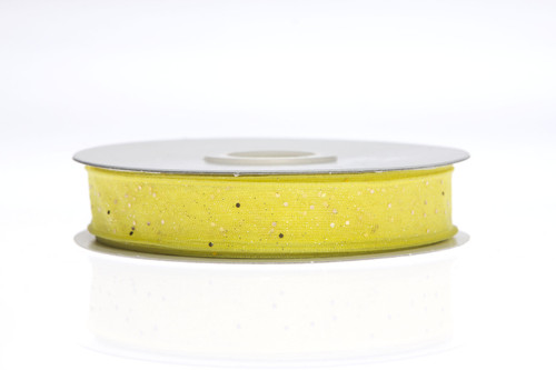 #3 Fancy Flash WE Ribbon (25yd) - Daffodil