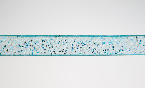 #3 Fancy Flash WE Ribbon (25yd) - Turquoise