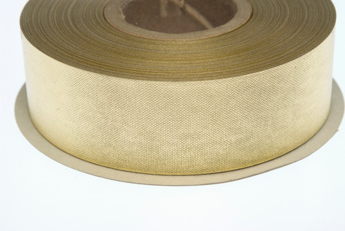 #9 Glitter Florasatin Plastic Ribbon (50yd) - Gold