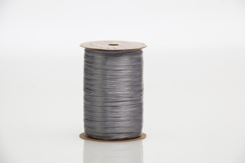 Pearlized Raffia Wrap Ribbon (100yd) - Silver