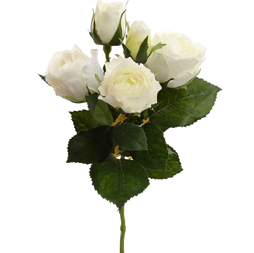 15.4in Rose Spray - White