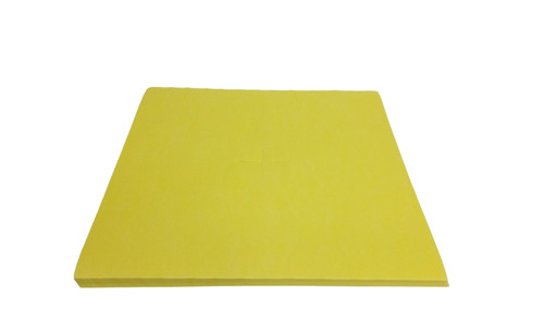 20x20in Bouquet Liner Fabric Sheets - Yellow